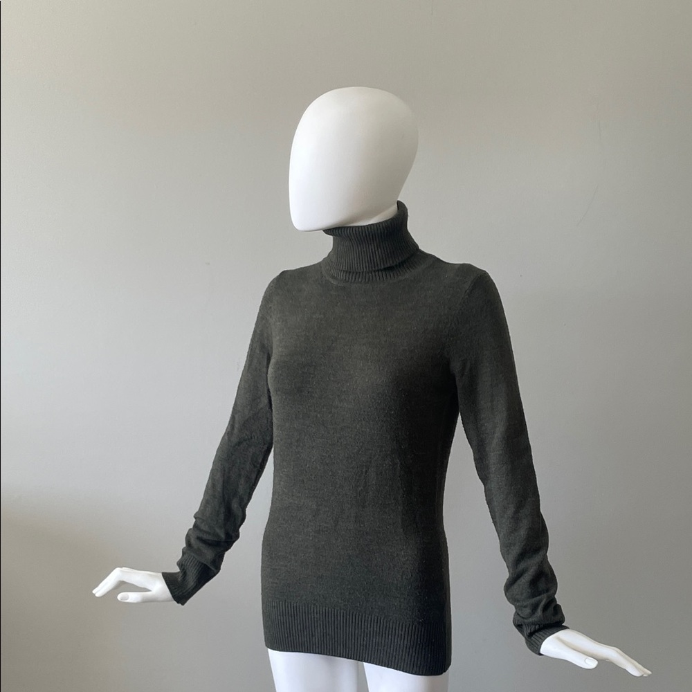 French Connection Charcoal Turtleneck Sweater